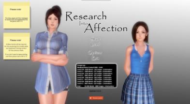 Research Into Affection 0.6.10 PC Game Free Download for Mac